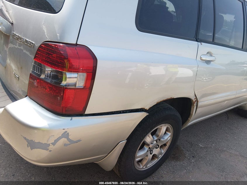 2004 Toyota Highlander V6 VIN: JTEEP21A040044960 Lot: 45467655