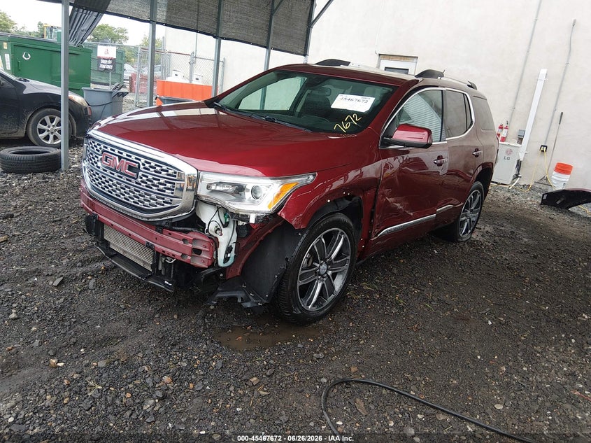 Vin: 1gkknxls0hz148452, lot: 45965809, gmc acadia denali 20172