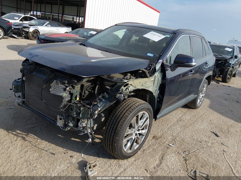 2019 Toyota RAV 4, Удар спереди, IAAI, VIN 2T3C1RFV0KW033886 — фото 2