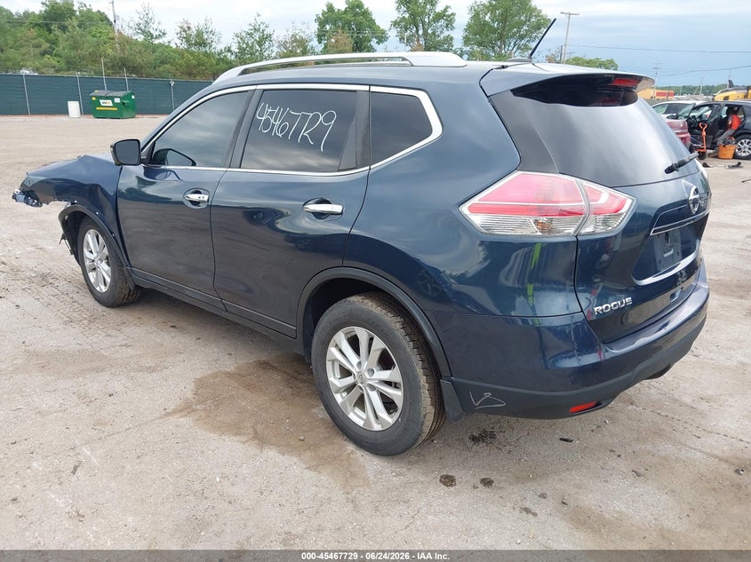 2016 NISSAN ROGUE auction photo 3
