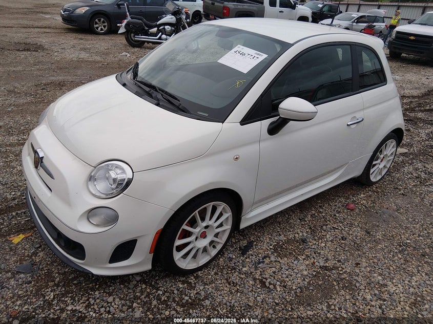 2013 Fiat 500 Abarth 3C3CFFFHXDT574985 photo 1