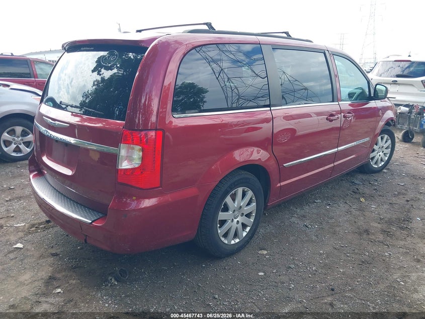 Vin: 2c4rc1bg2fr730828, lot: 45965880, chrysler town & country touring 20154