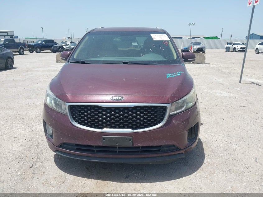 2016 Kia Sedona Sx VIN: KNDMC5C1XG6147086 Lot: 45467766