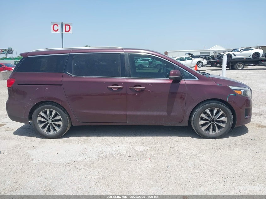 2016 Kia Sedona Sx VIN: KNDMC5C1XG6147086 Lot: 45467766