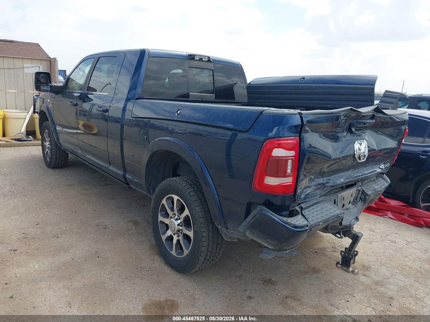 Vin: 3c6ur5pl2pg513896, lot: 45965962, ram 2500 limited longhorn  4x4 6'4 box 20233