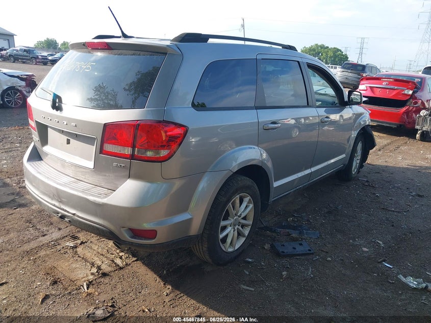 Vin: 3c4pddbg6ft554711, lot: 45965982, dodge journey sxt 20154