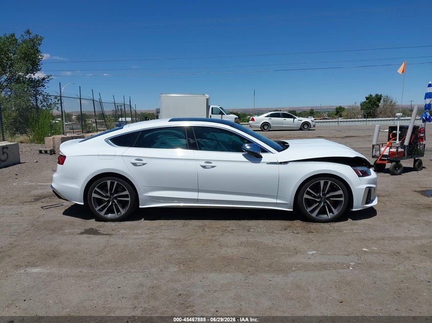 2024 Audi S5 Sportback Premium Plus Tfsi Quattro Tiptronic VIN: WAUC4CF55RA027768 Lot: 45467888