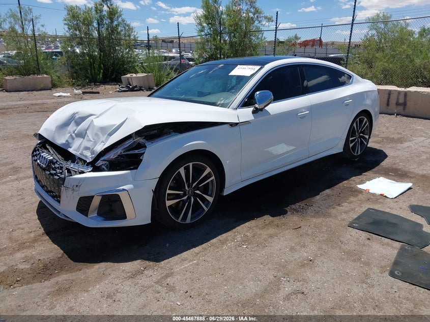 2024 Audi S5 Sportback Premium Plus Tfsi Quattro Tiptronic VIN: WAUC4CF55RA027768 Lot: 45467888
