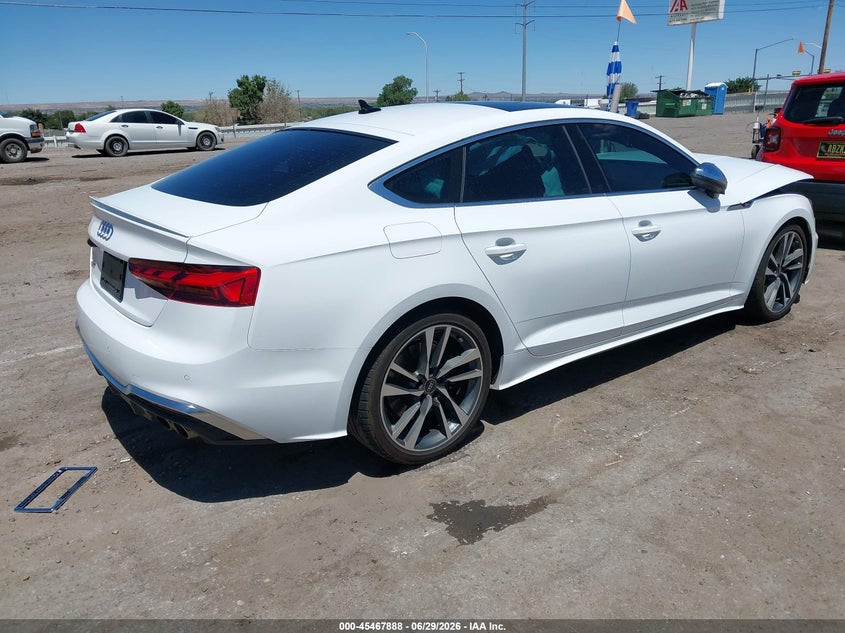2024 Audi S5 Sportback Premium Plus Tfsi Quattro Tiptronic VIN: WAUC4CF55RA027768 Lot: 45467888
