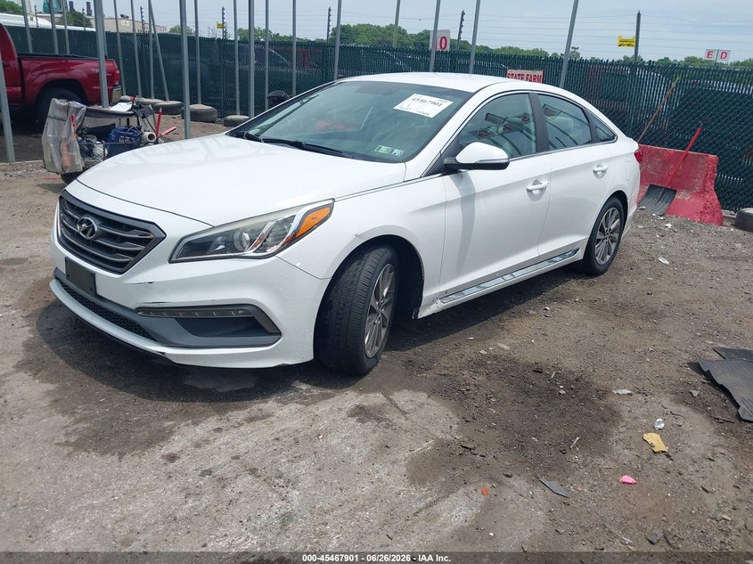 2017 Hyundai Sonata Sport 5NPE34AF5HH575054 photo 1