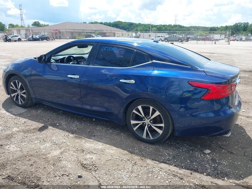 Vin: 1n4aa6ap2hc364789, lot: 45966040, nissan maxima 3.5 platinum/3.5 s/3.5 sl/3.5 sr/3.5 sv 20173