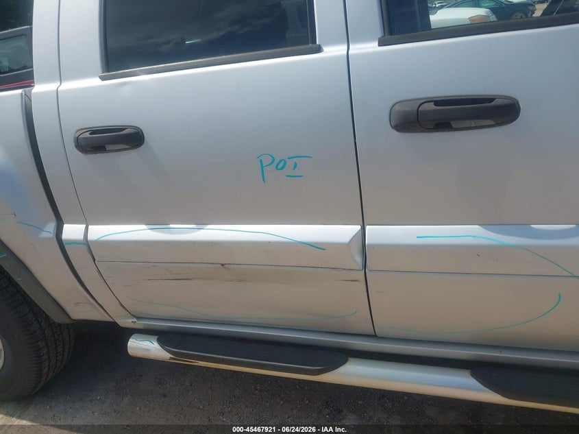 2006 Mitsubishi Raider Duro Cross V6 VIN: 1Z7HT38KX6S586998 Lot: 45467921