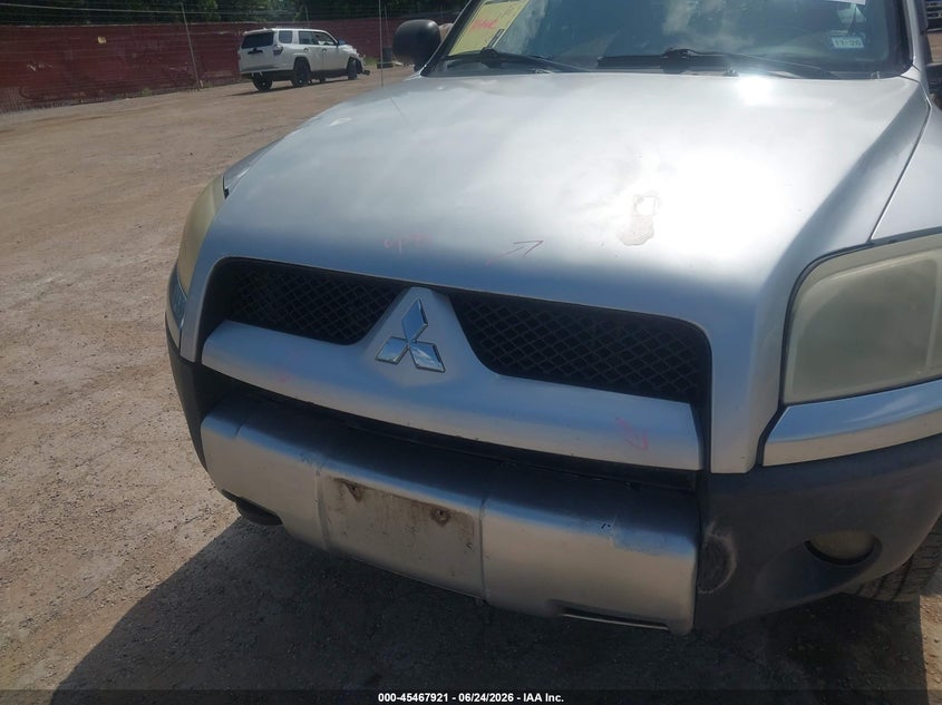 2006 Mitsubishi Raider Duro Cross V6 VIN: 1Z7HT38KX6S586998 Lot: 45467921