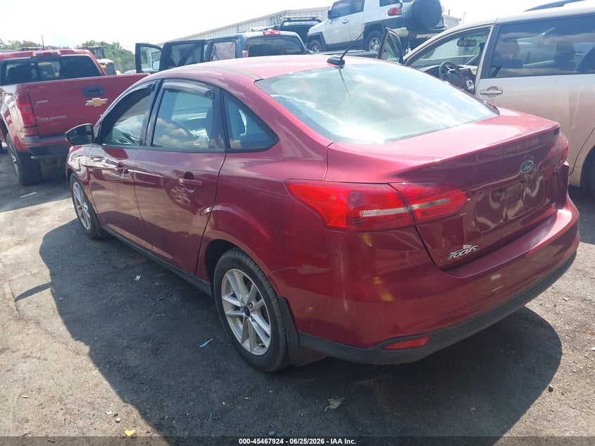 Vin: 1fadp3f23hl234429, lot: 45966061, ford focus se 20173