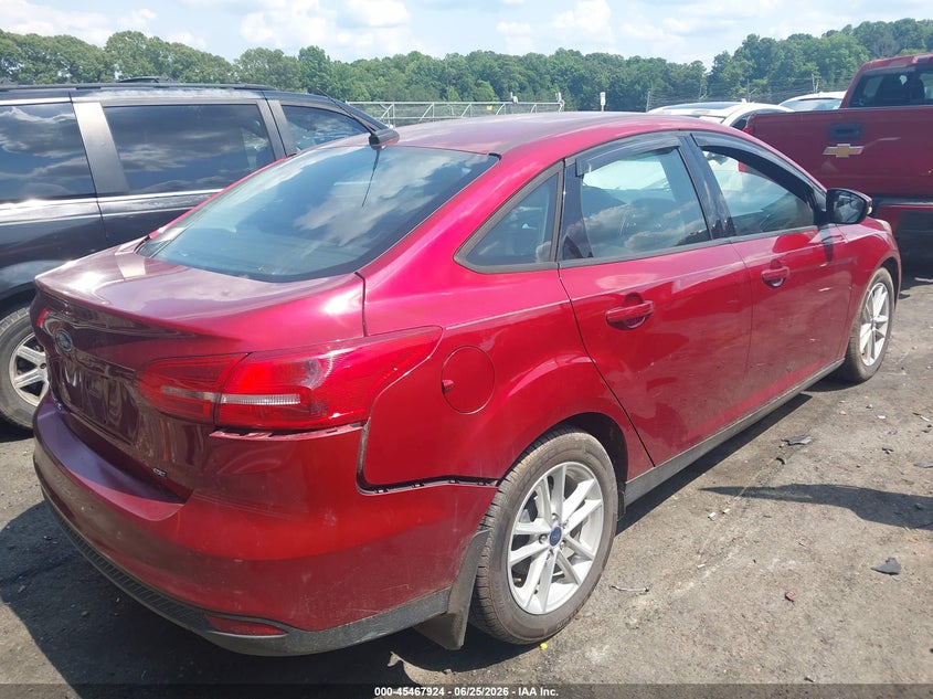 Vin: 1fadp3f23hl234429, lot: 45966061, ford focus se 20174