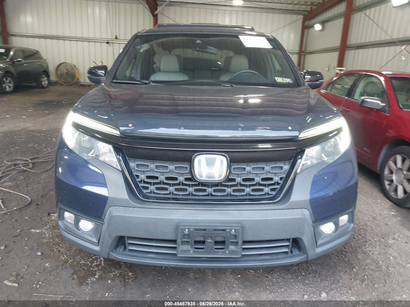 2019 Honda Passport Ex-L VIN: 5FNYF8H59KB029176 Lot: 45467935