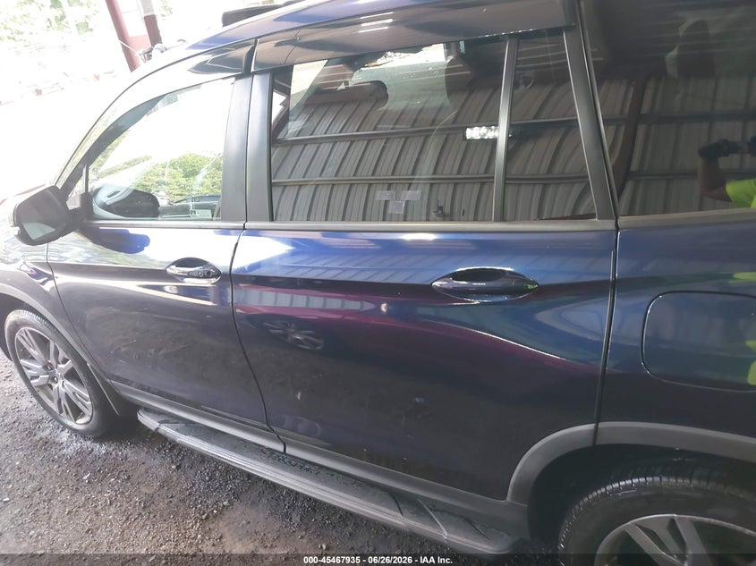 2019 Honda Passport Ex-L VIN: 5FNYF8H59KB029176 Lot: 45467935