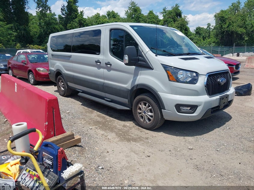 Vin: 1fbax2y82pkb87766, lot: 45966107, ford transit-350 passenger van xlt 2023 img_1
