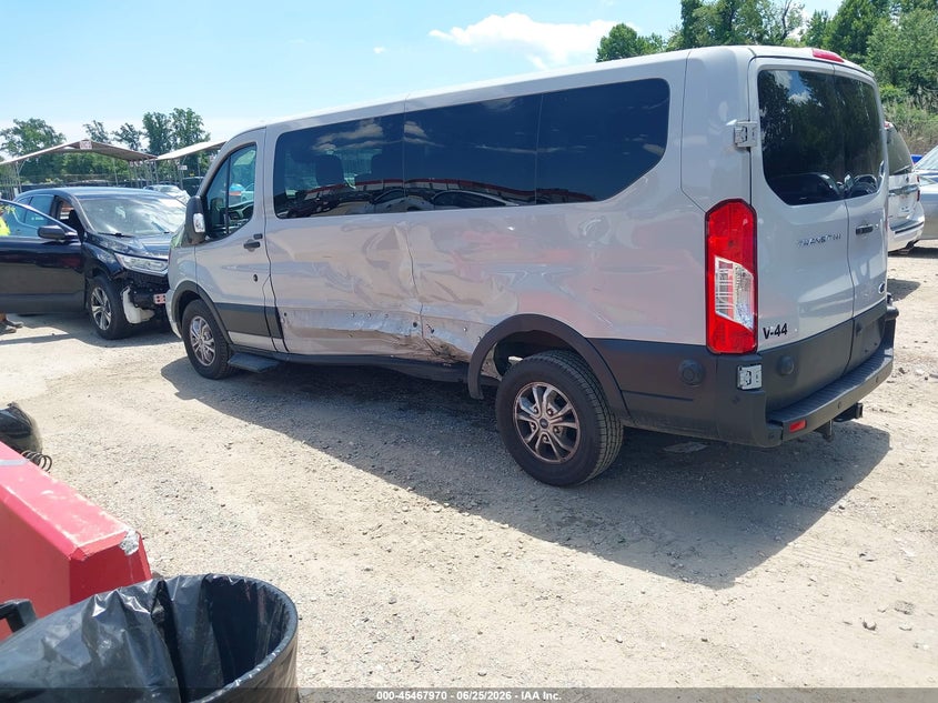 Vin: 1fbax2y82pkb87766, lot: 45966107, ford transit-350 passenger van xlt 20233