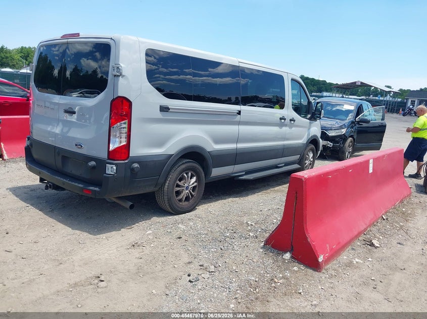 Vin: 1fbax2y82pkb87766, lot: 45966107, ford transit-350 passenger van xlt 20234
