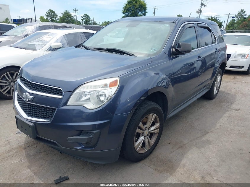 2013 Chevrolet Equinox Ls 2GNFLCEK1D6424398 photo 1