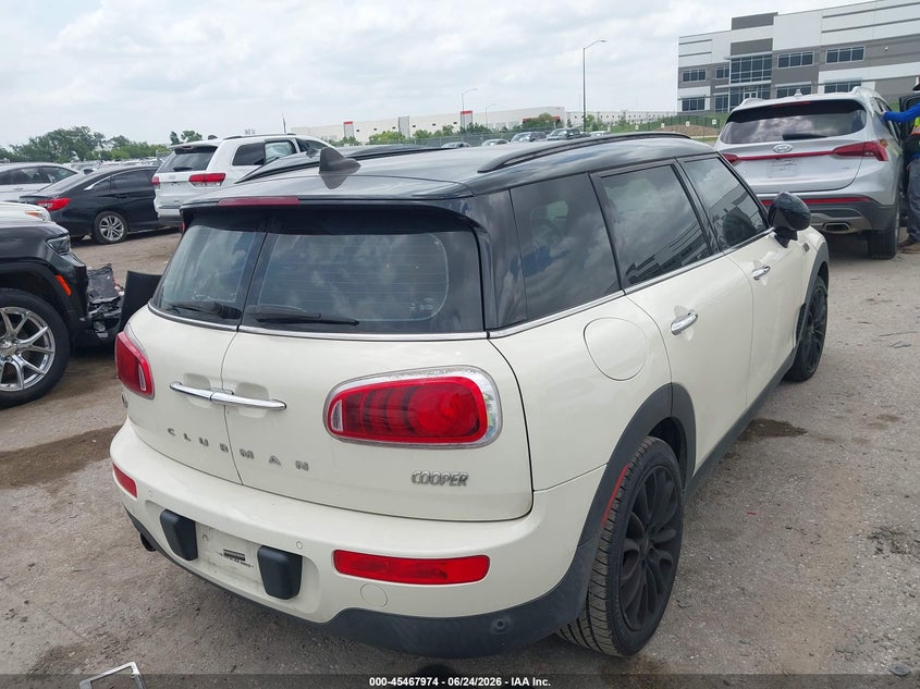 Vin: wmwln5c53h2e32987, lot: 45966111, mini clubman cooper 20174