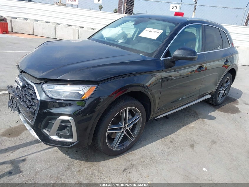 Vin: wa1g2afy4m2029436, lot: 45966116, audi q5 premium 55 tfsi e quattro s tronic 20212