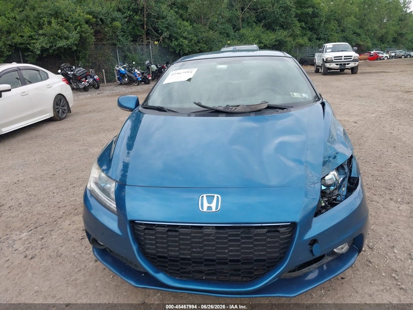2015 Honda Cr-Z Ex VIN: JHMZF1D63FS001603 Lot: 45467994