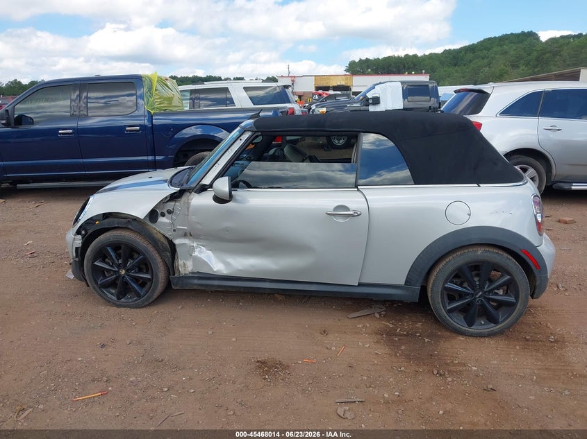 2014 Mini Convertible Cooper S VIN: WMWZP3C59ET298093 Lot: 45468014