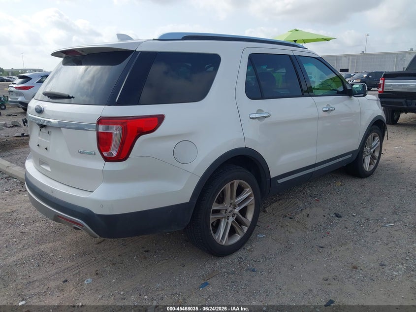 Vin: 1fm5k7fh8ggc71164, lot: 45966172, ford explorer limited 20164