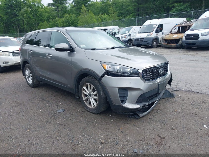 Vin: 5xypgda3xkg551110, lot: 45966174, kia sorento 2.4l lx 2019 img_1