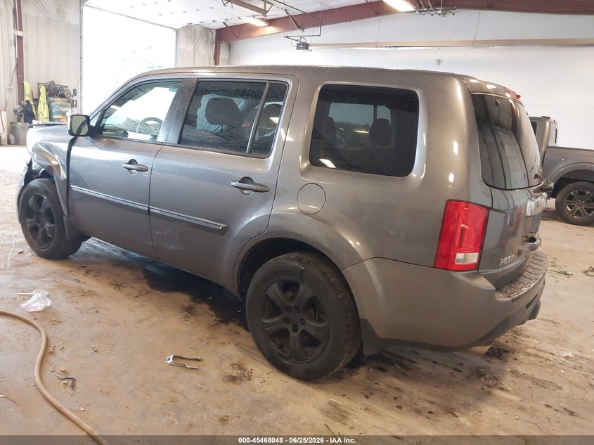 Vin: 5fnyf4h50eb023005, lot: 45966185, honda pilot ex-l 20143