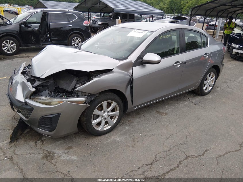 Vin: jm1bl1vg4b1406971, lot: 45966201, mazda mazda3 i touring 20112