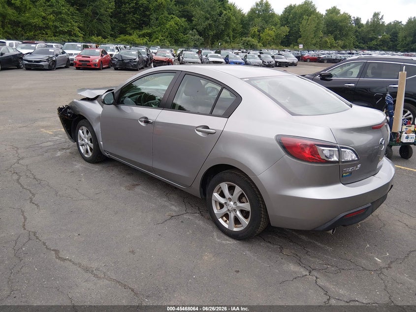 Vin: jm1bl1vg4b1406971, lot: 45966201, mazda mazda3 i touring 20113