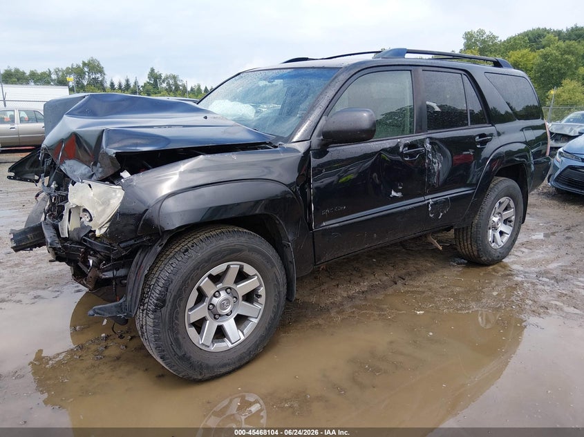 2004 Toyota 4Runner, Удар спереди, IAAI, VIN JTEBU14RX48013823 — фото 2