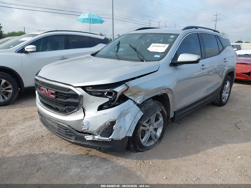 2019 GMC Terrain, Left Front, IAAI, VIN 3GKALNEU4KL266801 — photo 2