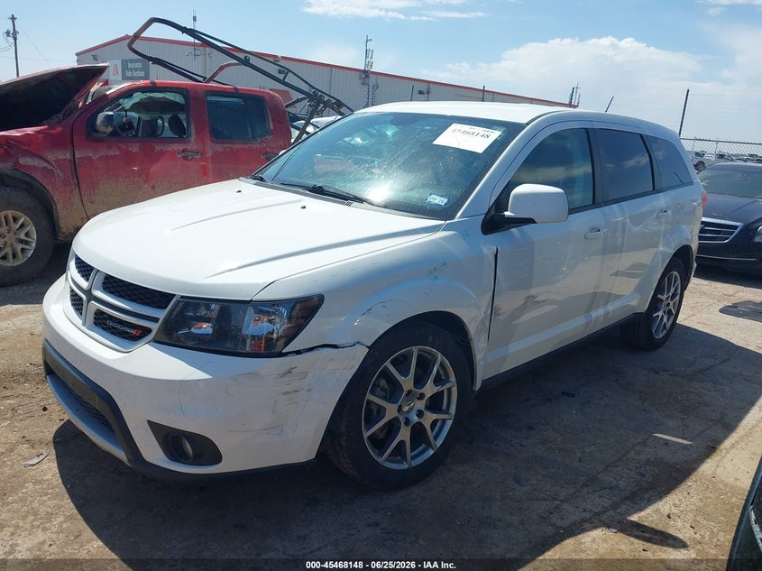 2016 Dodge Journey, Левый бок, IAAI, VIN 3C4PDDEGXGT250357 — фото 2