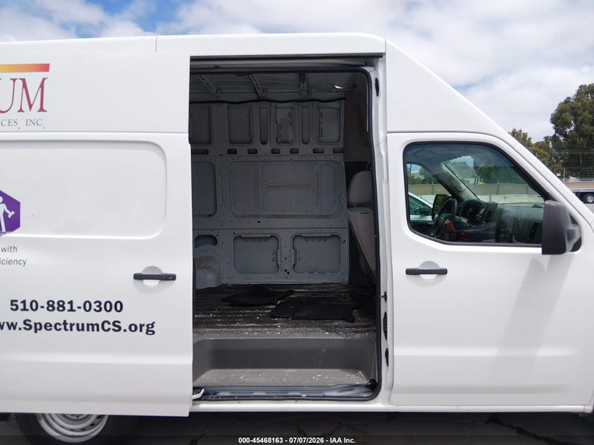 2018 Nissan Nv Cargo Nv2500 Hd S V6 VIN: 1N6BF0LY8JN815475 Lot: 45468163