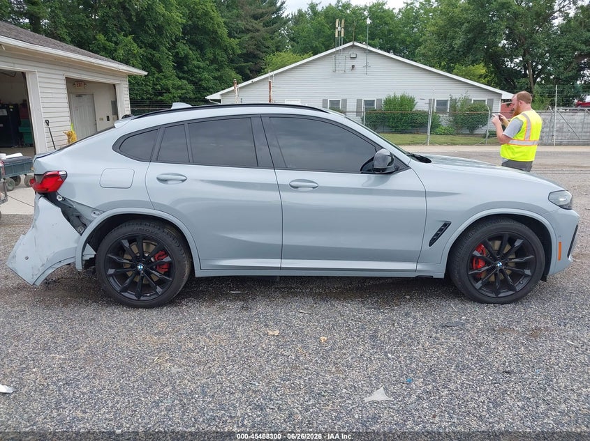 2022 BMW X4 M40I VIN: 5UX43DT03N9L75443 Lot: 45468300