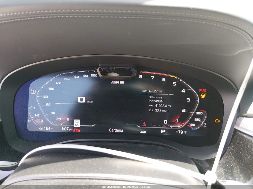 2023 BMW M5 VIN: WBS83CH05PCN44088 Lot: 45468339