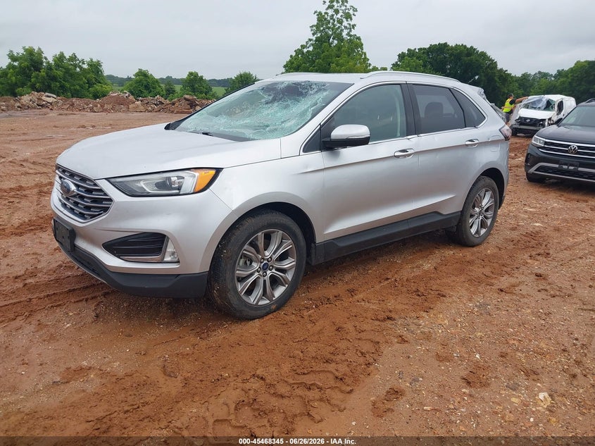2019 FORD EDGE auction photo 2