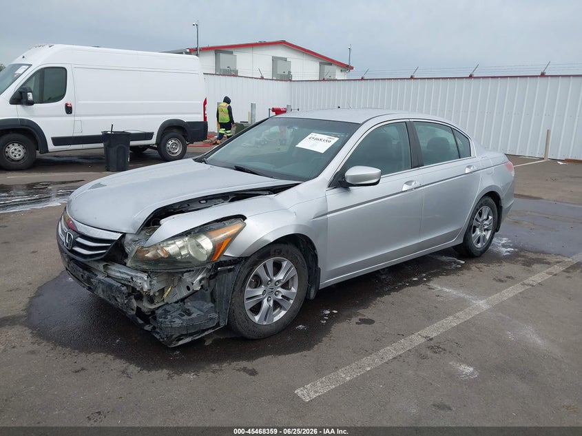 2012 HONDA ACCORD SEDAN 2.4L I-4 DOHC, VVT, 177HP