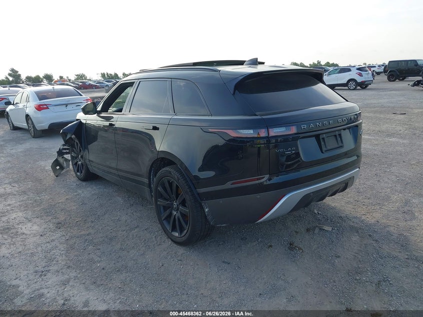 Vin: salyl2ex1ka783153, lot: 45966499, land rover range rover velar p250 r-dynamic se 20193