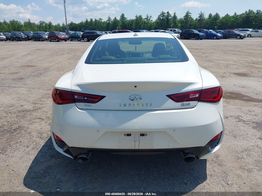 2021 Infiniti Q60 Luxe Awd VIN: JN1EV7KL6MM470218 Lot: 45468430