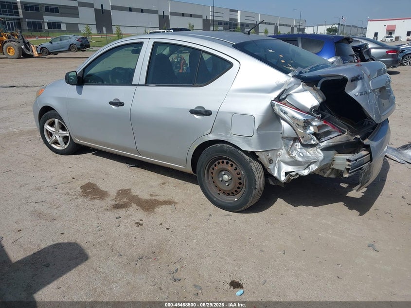 Vin: 3n1cn7ap6cl807779, lot: 45966637, nissan versa 1.6 s 20123