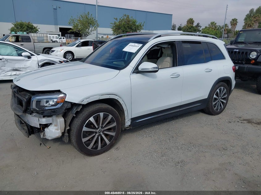2021 MERCEDES-BENZ GLB 250 auction photo 2