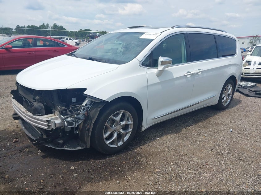 Vin: 2c4rc1ggxhr754385, lot: 45966698, chrysler pacifica limited 20172