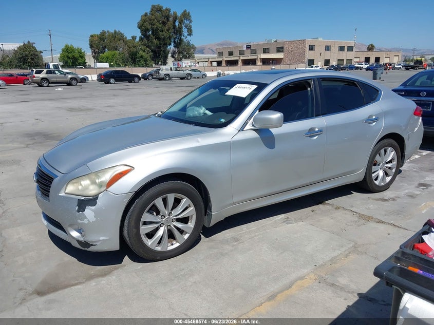 Vin: jn1by1ar5bm370928, lot: 45966711, infiniti m37x 20112