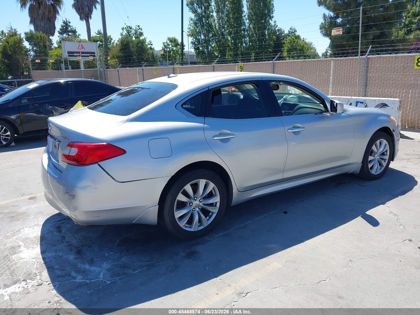 Vin: jn1by1ar5bm370928, lot: 45966711, infiniti m37x 20114