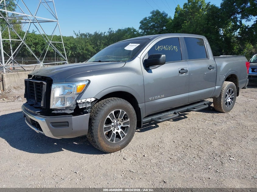 Vin: 1n6aa1ec4pn107802, lot: 45966735, nissan titan sv 4x4 20232
